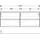 Geberit ONE 133,2x50,4x47cm, 4 L, greige/lackiert ma