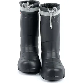 DEMAR demar. Kinder Gummistiefel Winterstiefel Regenstiefel Kinderstiefel gefüttert GRAU Größe 34/35 - Grau - 34-35