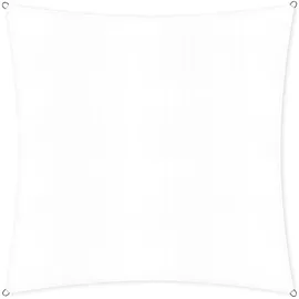 Lumaland Sonnensegel Quadrat 3 x 3 m weiß