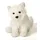 Uni-Toys Polarfuchs sitzend 23 cm Weiß