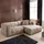 Riess-Ambiente Ecksofa Cord 3-Sitzer Beige
