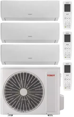  PULAR by GREE Triple-Split-Klimaanlage Inverter 090912P R32 8,0 kW - Set 