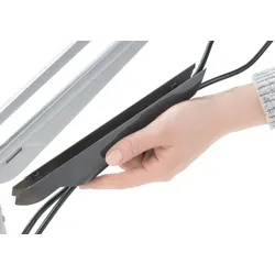 Novus Clu I Monitorarm ohne Befestigung, silber/anthrazit (990+1009+000)