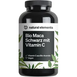 Natural Elements Bio Maca Schwarz Kapseln 180 St.