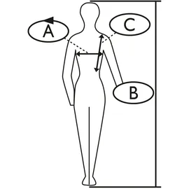Covalliero Airbag-Weste Manege - Schwarz