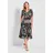 GOLDNER Sommerkleid Floral Blau 40