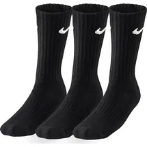 Nike Everyday Cushioned Crew-Trainingssocken Black/White 34-38