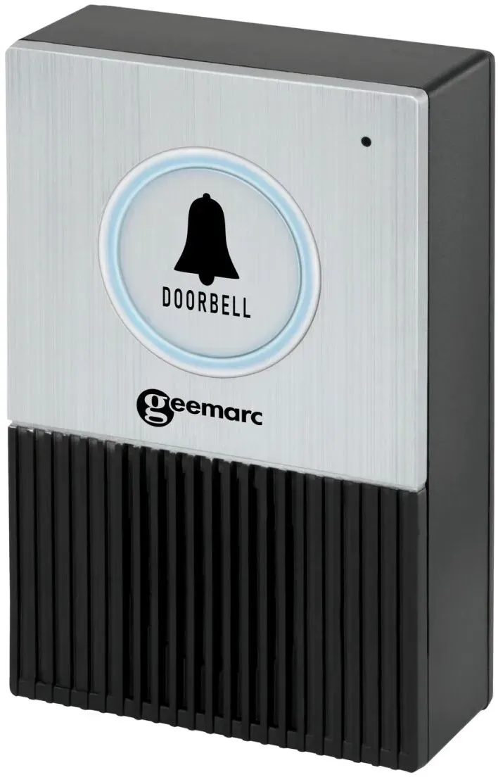 Geemarc Telecom Doorbell 595 U.L.E Schwarz, Silber