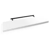 Home4You Wandboard MIKI 100 x 23,5 cm Weiß Matt