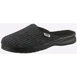 Pantoffel, Herren, Gr. 47, grau, Textil, Basic, Schuhe