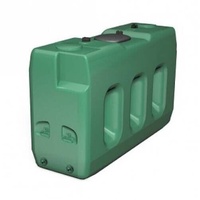 Roth Werke Regenwassertank 3000 Liter, Grün, Rechteckig, Polyethylen (PE)