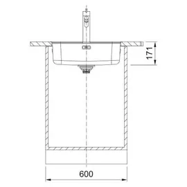 Franke Smart SRX 210-50 A rechts Einbau Edelstahl Handbetätigung 530 x 510 mm
