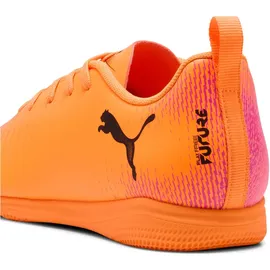 Puma Future 8 Play Hallenschuhe Kinder Heat Fire/Black/Ravish 32