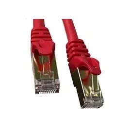 Vago-Tools CAT7 Patchkabel Netzwerkkabel rot 20m rund