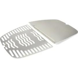 Grillrost.com Das Original Grillrost 273 cm x 369 cm Edelstahl Silber/Weiß