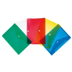 HERMA Brieftasche PP A5 transparent sortiert 20050 Standardfarben