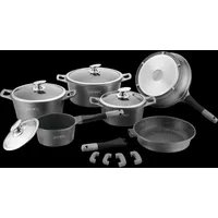 Kochtopfset Royalty Line Induktion Topfset Pfanne Keramik Marmor 14 Teilig Neu