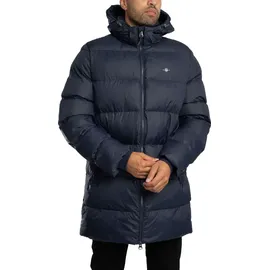 GANT »ACTIVE CLOUD MID Length Puffermantel, regular fit, abnehmabre Kapuze, 2-Wege-Reißverschluss