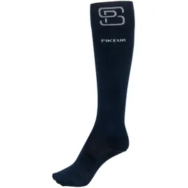 Pikeur Kniestrümpfe Mesh 35-37 Blau