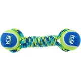 ZEUS K9 Seil + TPR-Ball + Tennisball 28 cm Grün