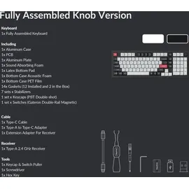 Keychron Q5 Gateron Double-Rail Magnetic Nebula Switch US