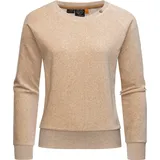 Ragwear Johanka Velvet Sweatshirt Cord-Optik Sand 3XL