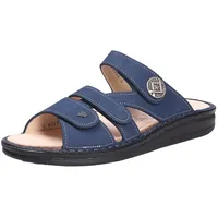 Finn Comfort Damen Pantoletten Sandalen Agueda Pantolette Nubukleder Gemütlich Puschen uni sommer freizeit pantolette haussschuh - 43 EU