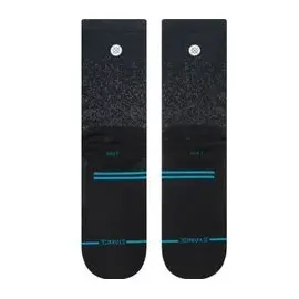 Stance Run Light Crew Socken 1 Paar Schwarz M