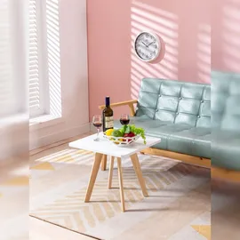 CLP Beistelltisch Almeria Eckig Weiß Natura (eckig)