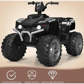 Goplus 12V Kinder-Elektroquad schwarz