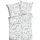 KAEPPEL Interlock Jersey Floral Grau 155 x 220 cm + 80 x 80 cm