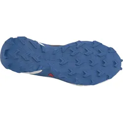 Trailrunningschuh SALOMON, Gr. 43, blau, Textil, Synthetik, sportlich, Schuhe