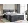altdecor Boxspringbett BOXI3 KING - 160x200 - H3/H4 - Dunkelgrau