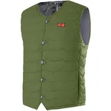 WANGTIANXUE Beheizte Weste Damen, Heizweste für Herren, Unisex Beheizbare Jacke 8 Zonen Heizung, Stepp-Weste Herren mit 3 Stufen Temperatur, Wärmejacke Outdoor Leicht Winter Camping (Ohne Powerbank) - L