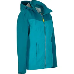 bonprix Funktions-Jacke mit Kapuze wasserdicht, petrol, 38