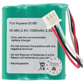 AccuCell Akku passend für den Huawei B160 Akku NiMH, B160 DIGI
