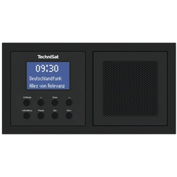 TechniSat TechniSat DIGITRADIO UP 1 Steckdosenradio DAB+, UKW Bluetooth® Weckfu Radio schwarz