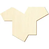 Holz EinStein V1 Kachel Puzzle - 3-50 cm Deko Basteln