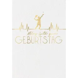 Geburtstagskarte Tennis 51-1100   Bild