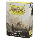 Arcane Tinmen Dragon Shield Dual Matte Sleeves Japanese Size Valor (60)