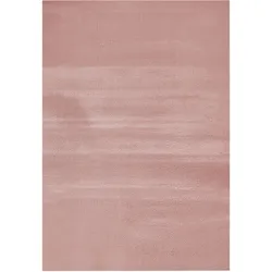 Kunstfellteppich Kaninchen rosa 160 x 230 cm MIRPUR