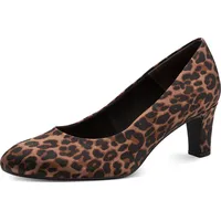 TAMARIS Damen Pumps mit Blockabsatz, braun, 41 EU