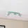 TK Lighting Deckenstrahler Livia, mintgrün, 52 cm, 3-flg., Metall, GU10 Livia TK Lighting, dimmbar, grün, für Kinderzimmer, Metall, Strahler - 52 cm - 17.5 cm - 14 cm