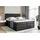 altdecor Boxspringbett BOXI8 KING 200 x 200 cm H3/H4 Schwarz