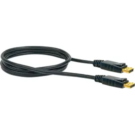 Schwaiger DisplayPort Anschlusskabel 2 m Schwarz
