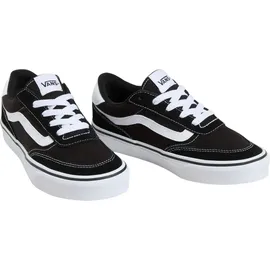 Vans Brooklyn Ls Damen Schwarz/Weiß 38,5