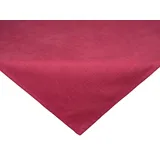 beties Mitteldecke FarbTon (1-tlg, 1 Stück Mitteldecke), Chenille-Haptik Raumausstatter Qualität ca. 60x60 cm himbeer-rot rot 60 cm x 60 cm