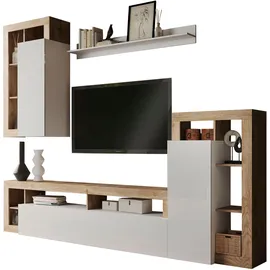 Home Affaire Mehrzweckschrank Hamburg 69 x 126 x 42 cm Weiß