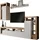 Home Affaire Mehrzweckschrank Hamburg 69 x 126 x 42 cm Weiß