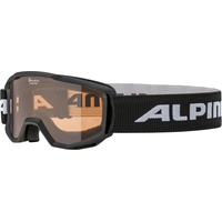 Alpina PINEY Wintersportbrille Schwarz Kinder black, One Size